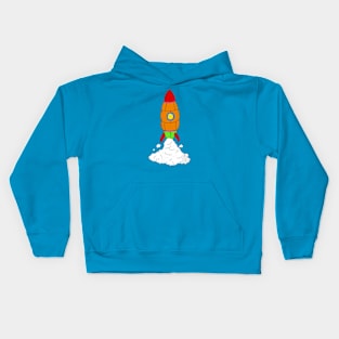 plush rocket Kids Hoodie